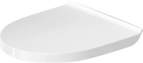 Duravit DuraStyle Basic compact siège des toilettes - blanc - softclose - charnière inox