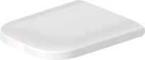 Duravit Happy D.2 abattant - blanc - softclose - charnière inox
