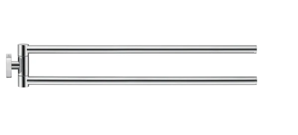 Duravit Karree porte-serviettes 45 cm double, chromé