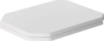 Duravit 1930 abattant - blanc - softclose - charnière chromé