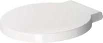 Duravit Starck 1 abattant - blanc - charnière inox