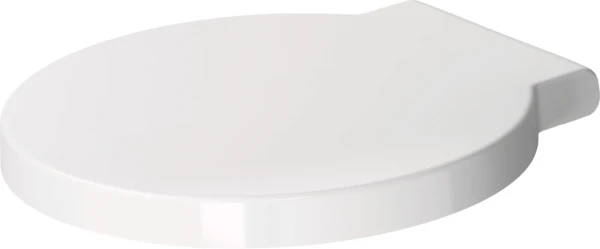 Duravit Starck 1 abattant - blanc - softclose - charnière inox