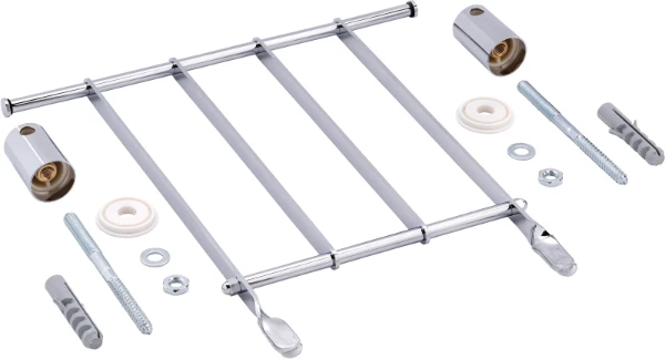 Duravit Starck 3 grille pour seau pour déversoir - chromé - incl. fixation