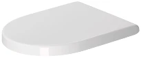 Duravit Starck 3 abattant - blanc - charnière inox