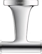 Duravit Starck T porte-serviettes double chromé