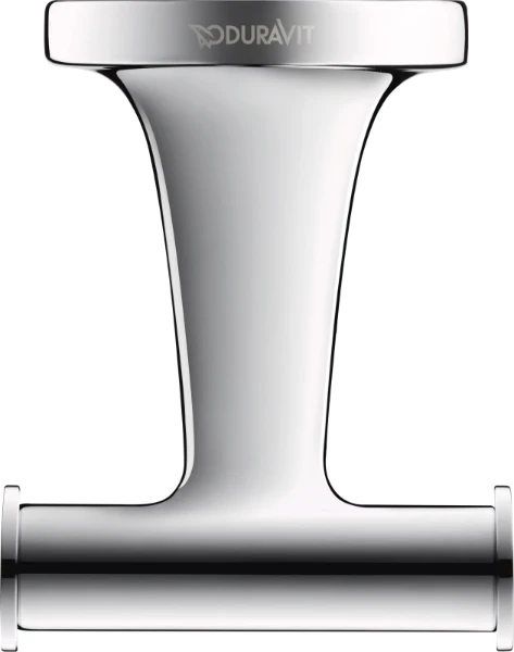 Duravit Starck T porte-serviettes double chromé