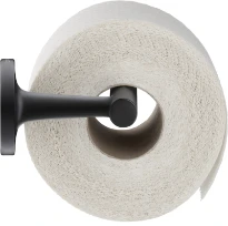 Duravit Starck T porte-rouleau 152 MM - noir mat sans couvercle
