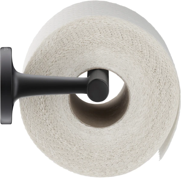 Duravit Starck T porte-rouleau 152 MM - noir mat sans couvercle