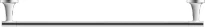 PORTESERVIETTES DURAVIT STARCK T 61 - 7,3 o chromé
