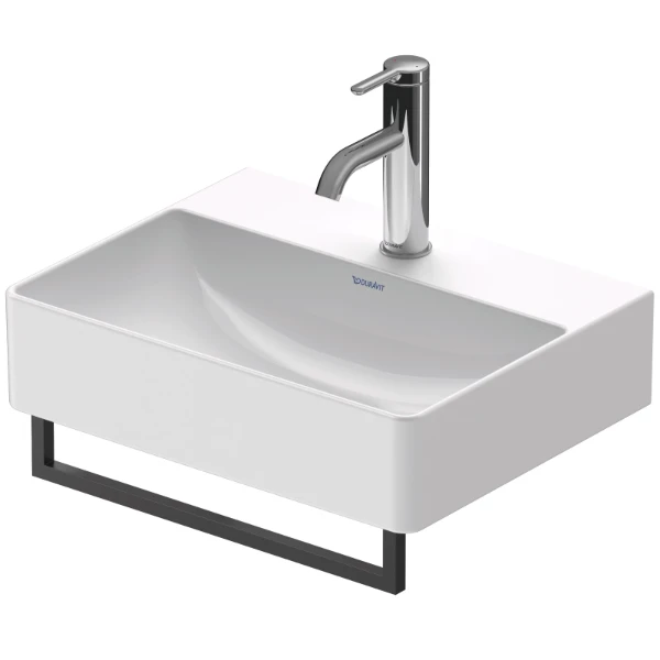 Duravit porte-serviettes largeur: 399mm, noir mat