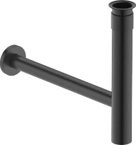 Duravit siphon design, noir mat