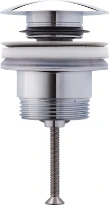 Duravit bonde chromée Push-open