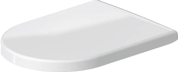 Duravit Universal toiletzitting - wit - scharnier inox - verlengde versie