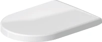 Duravit Universal abattant - blanc - softclose - charnière inox - version longue