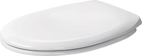 Duravit Universal toiletzitting - wit - softclose - scharnier inox