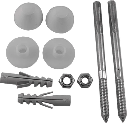 Duravit Acces set de fixation pour cuvette suspendue et bidet suspendu - blanc
