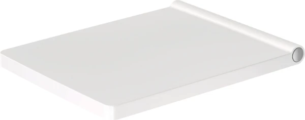 Duravit Vero Air siège des toilettes - blanc - charnière inox