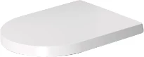 Duravit Me by Starck compact abattant - blanc - charnière inox
