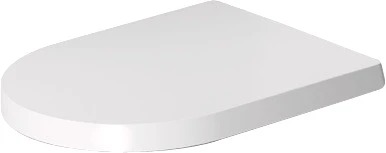 Duravit Me by Starck compact abattant - blanc - charnière inox