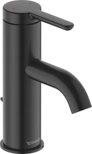 Duravit C.1 mitigeur lavabo. S m.TS noir mat