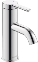 Duravit C.1 S mitigeur lavabo chromé sans vidage