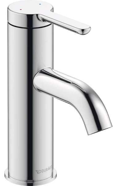 C11010002010 Duravit C.1 wastafelmengkraan S - chroom