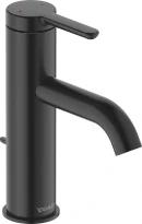 Duravit C.1 mitigeur monocommande lavabo m avec tirette, noir mat