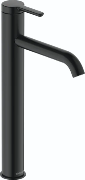 Duravit C.1 mitigeur monocom. de lavabo xl noir mat
