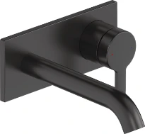 Duravit C.1 mitigeur monocom. de lavabo encastre, noir mat