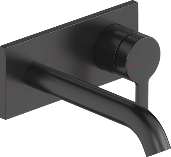 Duravit C.1 mitigeur monocom. de lavabo encastre, noir mat