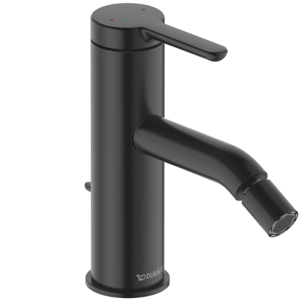 Duravit C.1 mitigeur monocom. de bidet noir mat