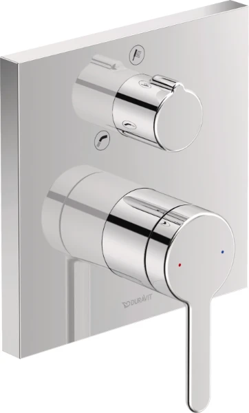 MELANGEUR BAIGNOIRE A ENCASTRER DURAVIT C1 chromé