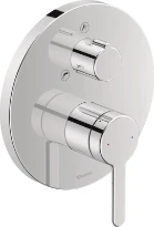 MELANGEUR BAIGNOIRE A ENCASTRER DURAVIT C1 chromé
