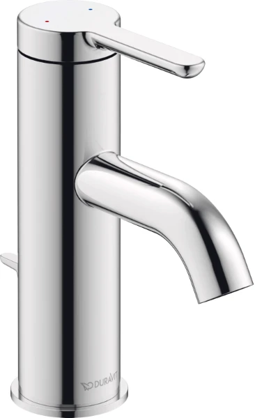MELANGEUR DE LAVABO DURAVIT C1 chromé S avec vidage automatique