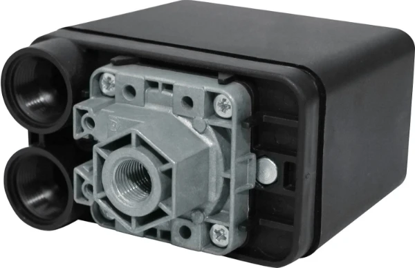 DAB bouton interrupteur / pressostat 6 bar mono + presse-étoupe