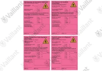 Vaillant WSS Etiquette, mise hors service