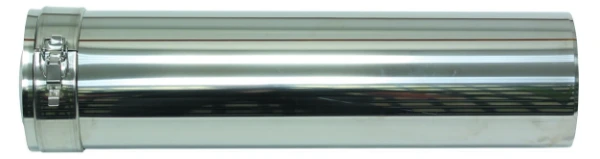 VAILLANT telescopisch verlengstuk extern concentrisch 0,5m diam 80-125mm PP/RVS