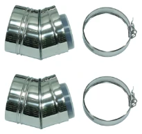 VAILLANT bocht 30° concentr (per 2 stuks) diam 80-125mm PP/RVS