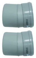 VAILLANT bocht 15° (set v 2 stuks) diam 130mm pp