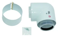 Vaillant RGA concentrique PP/acier coude 90° 80/125 mm - prix par pièce