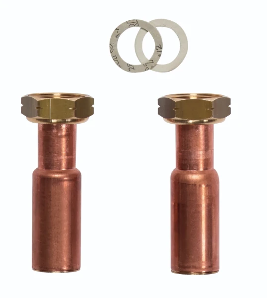 Vaillant aroTHERM pure pièce de transition écrou libre de 1 pouce vers tube 28 mm
