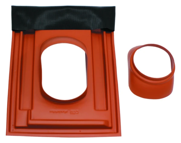 VAILLANT standaard dakpan (25-45°) diam 160mm rood