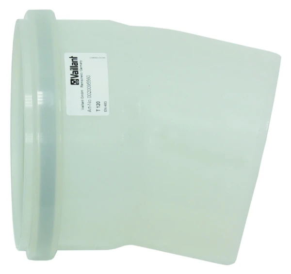VAILLANT bocht 15° diam 160mm pp