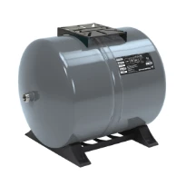 Grundfos GT vase à membrane acier GT-H-24 PN10 G1- horizontal - avec pieds - plaque de pompe