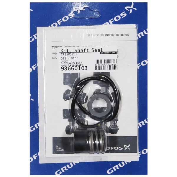 GRUNDFOS WSS Kit, Shaft seal MG13/16-G6 - BQQE