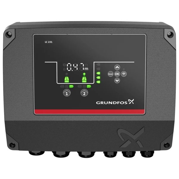 Grundfos panneau de commande LC 231 2x 1-9 DOL 3x460 PI CE