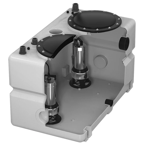 POMPE POUR EAU CHARGEE GRUNDFOS DUOLIFT.540 50.APB