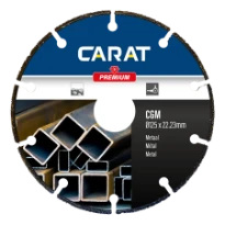 Carat CGM Premium 125 disque à tronçonner métal