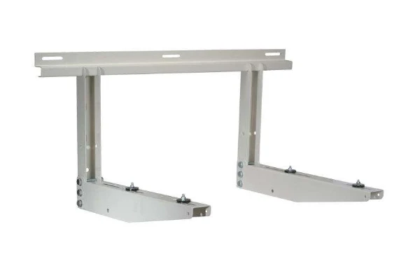 Alixo muurkonzole gelakt - met traverse - 660 x 450 x 1000 mm - 120+120 kg