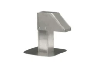 Alixo passage aluminium 80x80 - 1 sortie